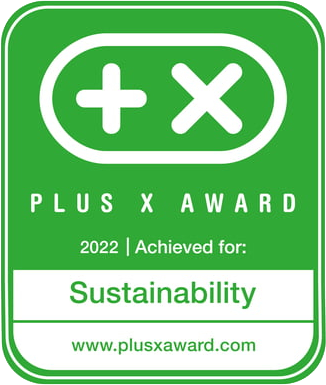 plus x award sustainability 2022
